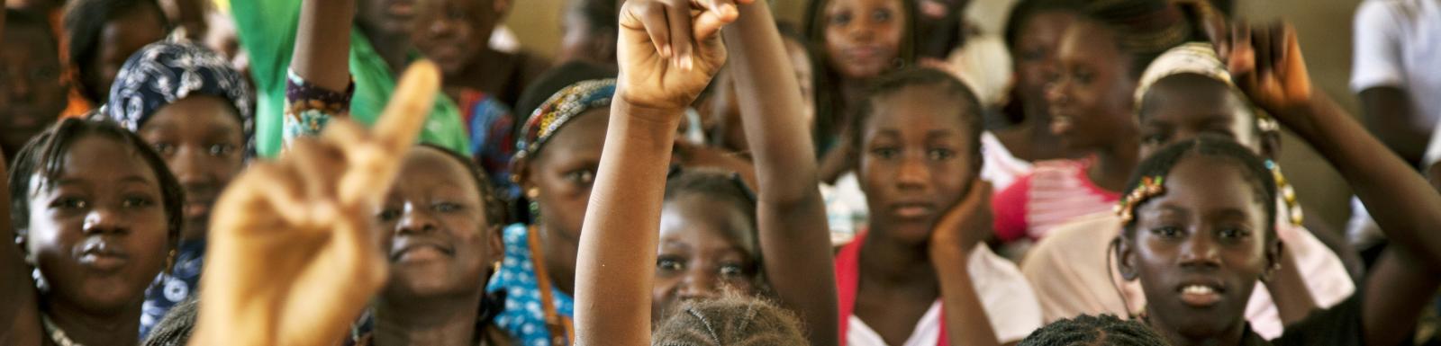 Students attend class at a public school in Taliko, a neighbourhood of Bamako Students attend class at a public school in Taliko, a neighbourhood of Bamako