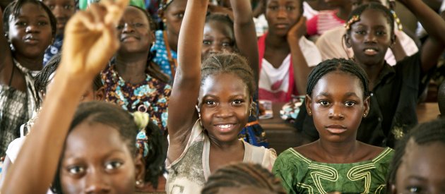 Students attend class at a public school in Taliko, a neighbourhood of Bamako Students attend class at a public school in Taliko, a neighbourhood of Bamako
