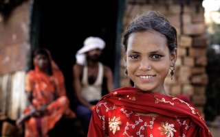 Ramrati, 12 years from Sangwara village in Madhya Pradesh, India. She is a student of class six in Government Middle School