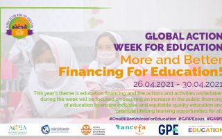 Global Action Week flyer