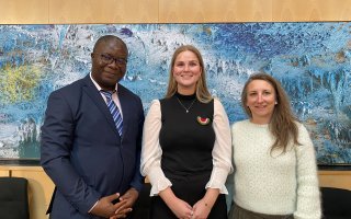 UN Human Rights Council Social Forum,  Gerard Kamga, Henriette Reierson Johnstone, Delphine Dorsi