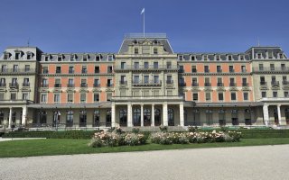 Palais Wilson in Geneva, Switzerland, headquarters of the United Nations Office of the High Commissioner for Human Rights (OHCHR)