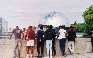 Unaccompanied minors in Paris - 2020