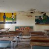 Empty school classroom in Senegal. 