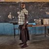 Pregnant student in school in Tanzania