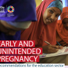 UNESCO Early unintended pregnancy recommendations for education